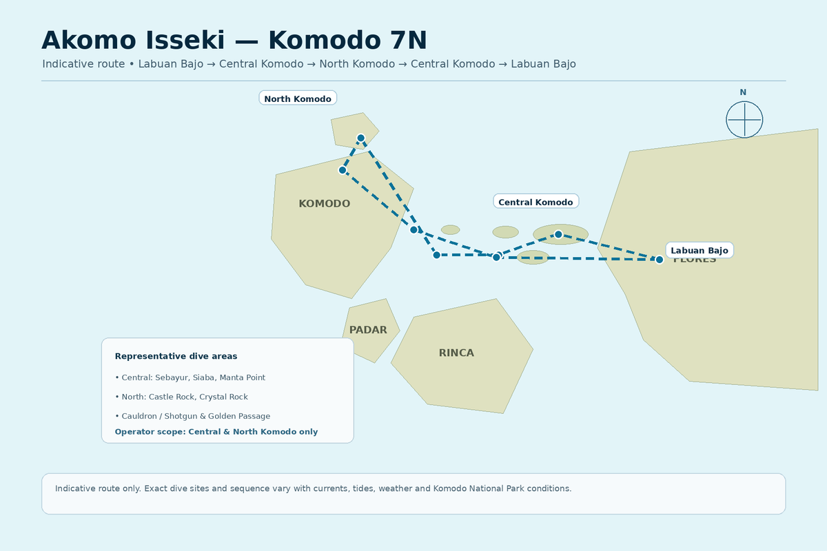 Akomo Isseki — Komodo — 7 Nights