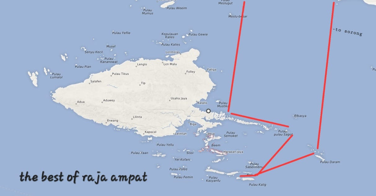 Dancing Wind — 11D10N Best of Raja Ampat — Sorong to Sorong — 10 Nights