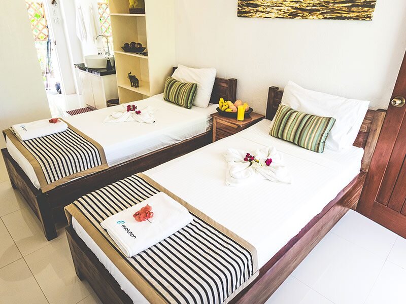 Standard Twin Air-Conditioned Room