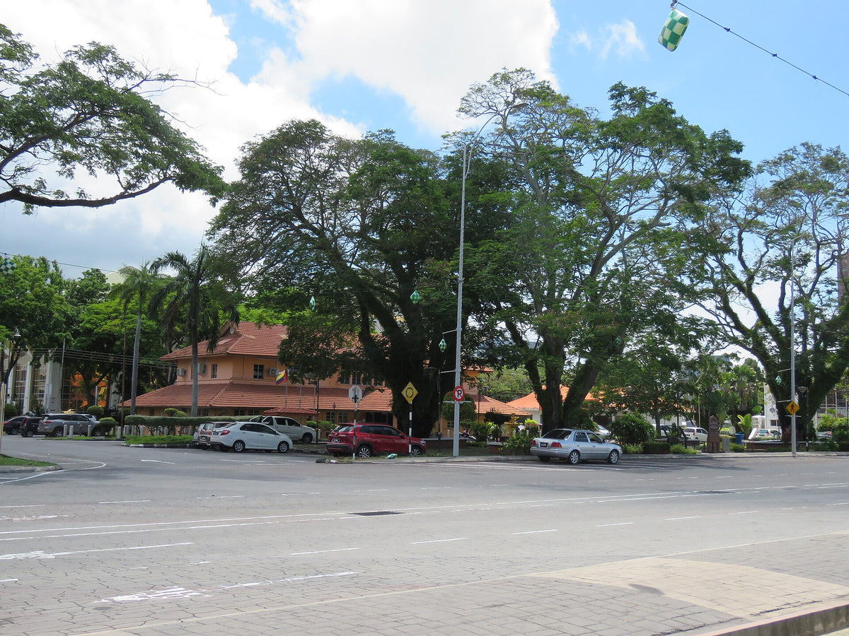 Labuan Museum beneath mature trees in the island town centre