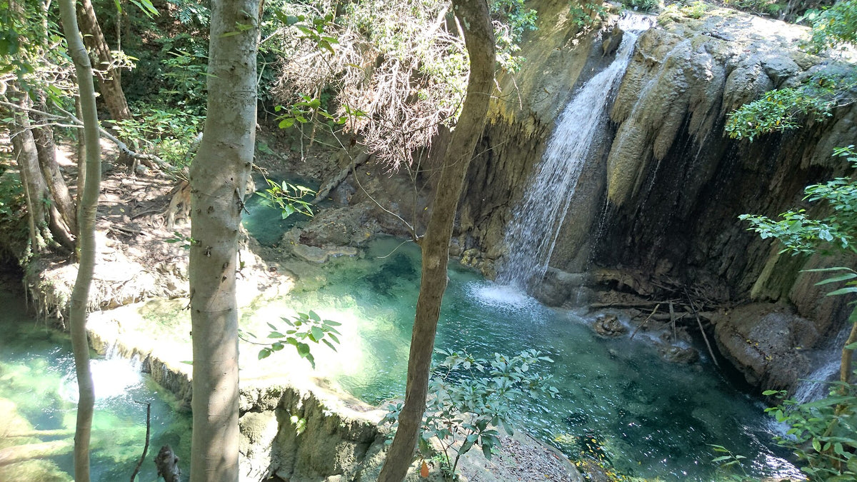 Mata Jitu waterfall and forest pools on Moyo Island
