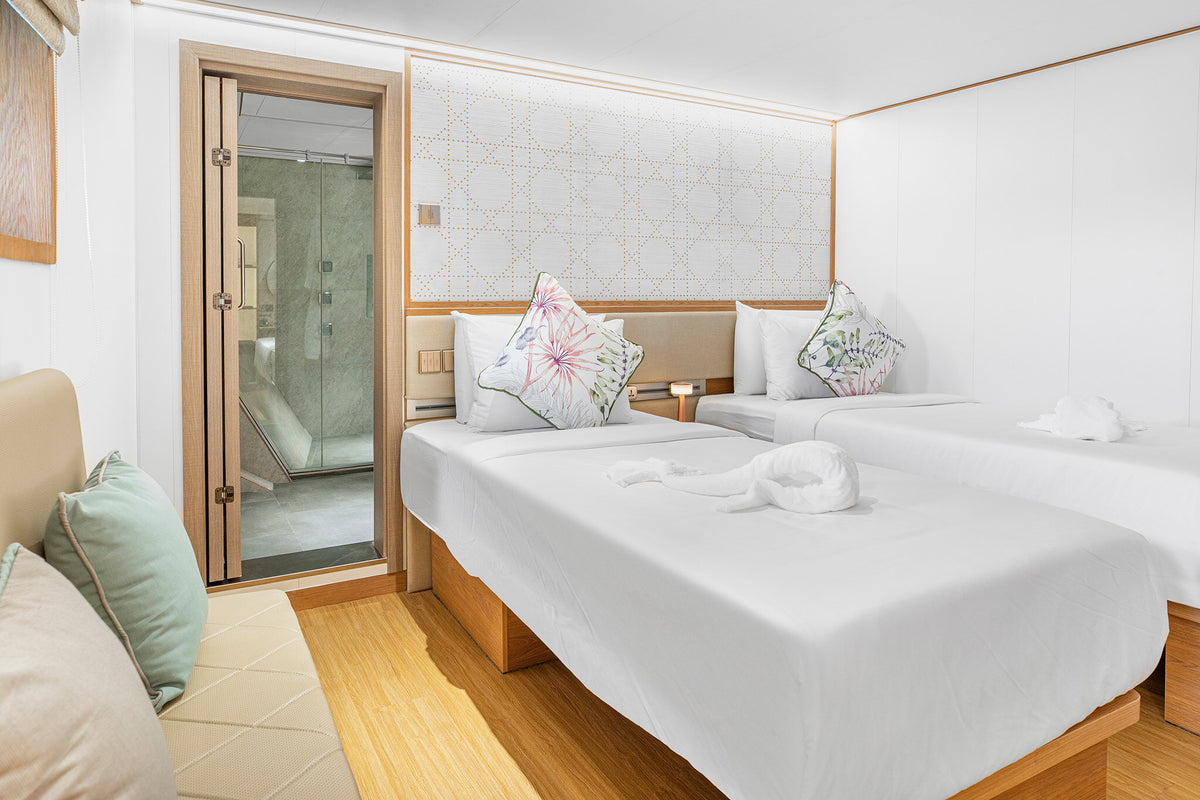 Solitude Gaia Palau — Interior Cabin