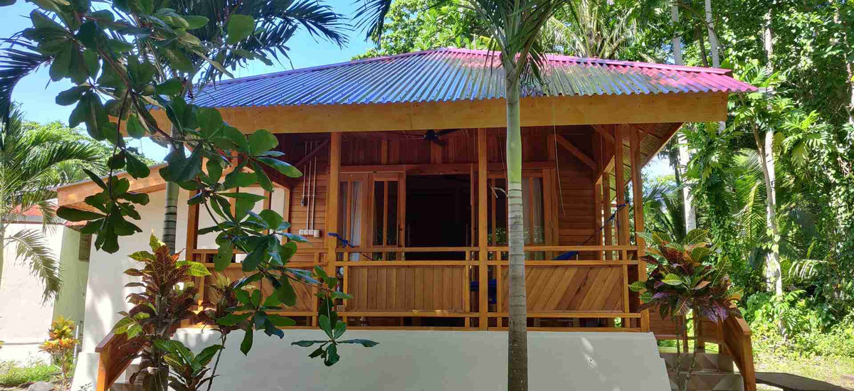 Interior of Deluxe Cottage at Two Fish Divers Bunaken