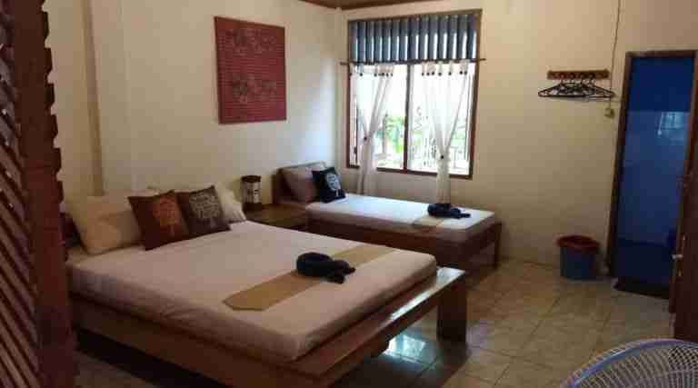 Garden Room interior at Two Fish Divers Bunaken