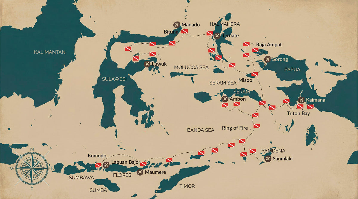 Wellenreng — Halmahera & Lembeh — Ternate to Bitung — 10 Nights